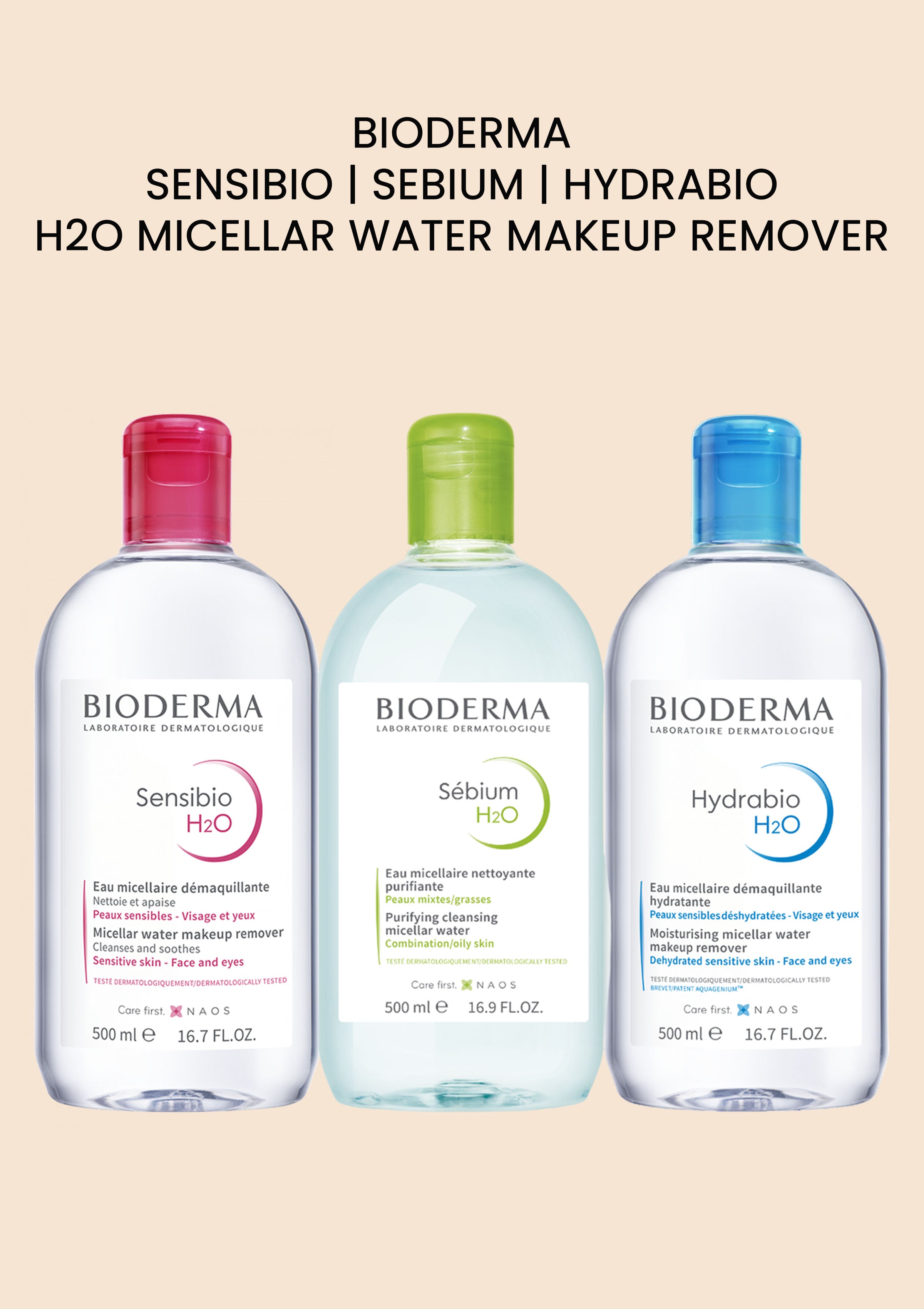 Bioderma - Face Cleanser - Sébium - Makeup Removing Cleanser - Skin  Purifying - Face Wash for Combination to Oily Skin