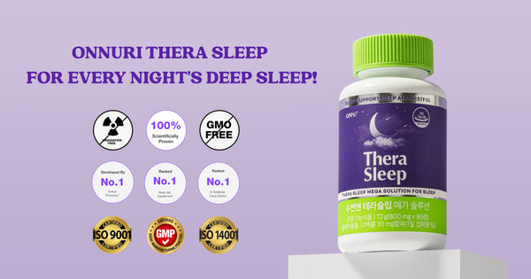 Reduce Stress & Improve Sleep Quality with Onnuri Thera Sleep!