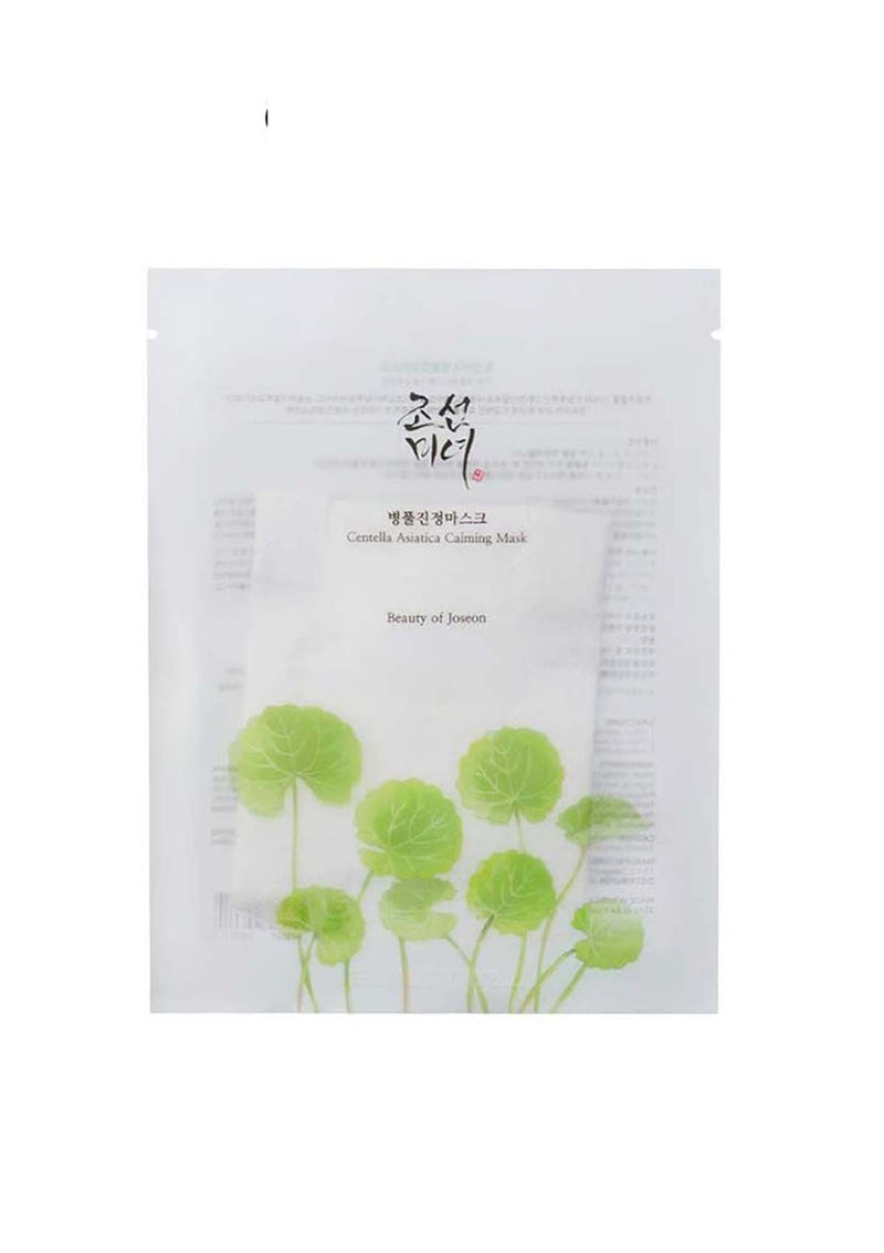 [BEAUTY OF JOSEON] Centella Asiatica Calming Mask (1 Box = 10 Sheets x 25ml)