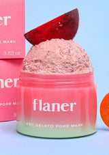 [FLANER] Grapefruit Pack | Green Caviar Mask | Fig Pudding Cream | Snowberry Body Scrub | Gelato Pore Mask