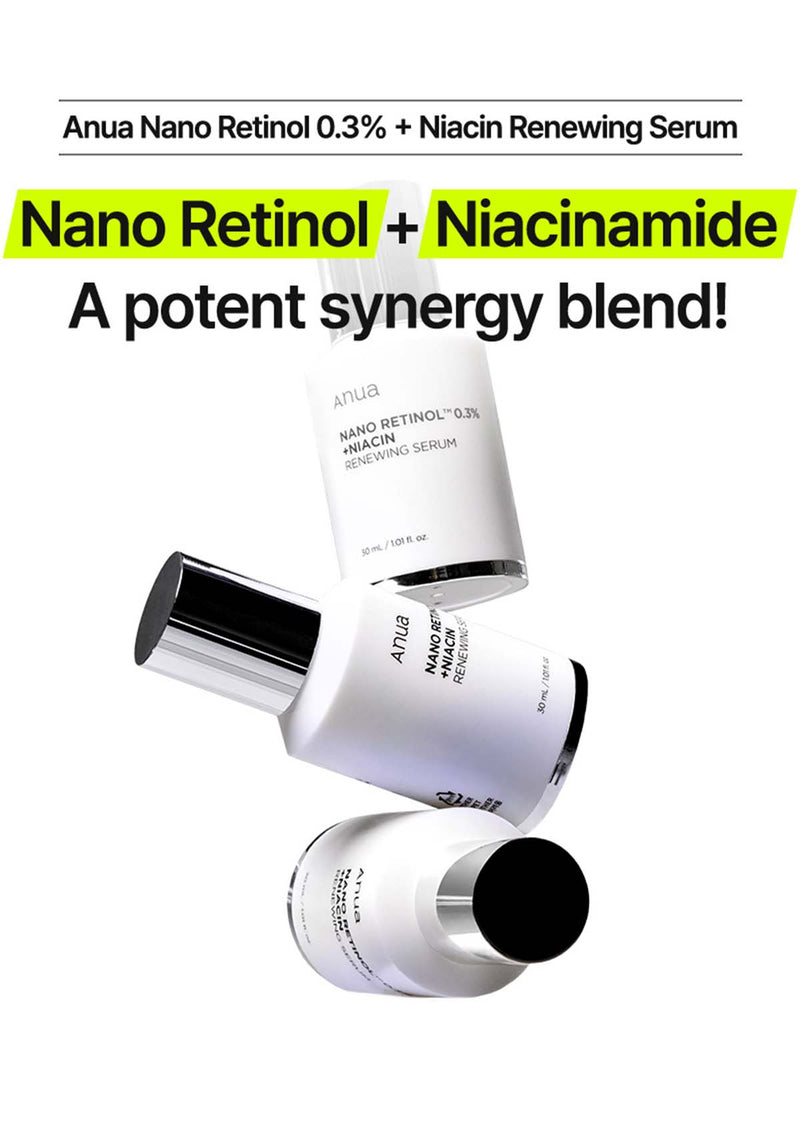 [ANUA] Retinol 0.3% + Niacin Renweing Serum 30ml