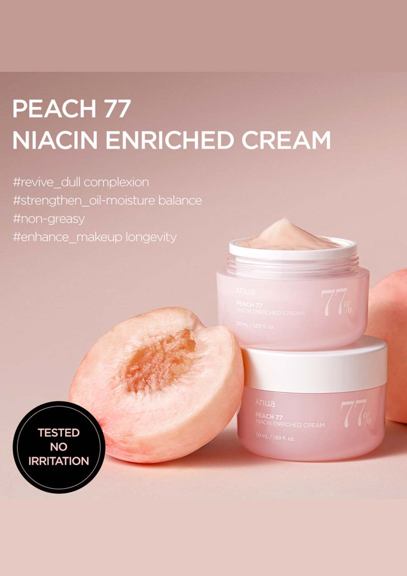 [ANUA] Peach 77% Niacin Enriched Cream 50ml