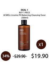 [ACWELL] Licorice PH Balancing Cleansing Toner 30ml/150ml/300ml