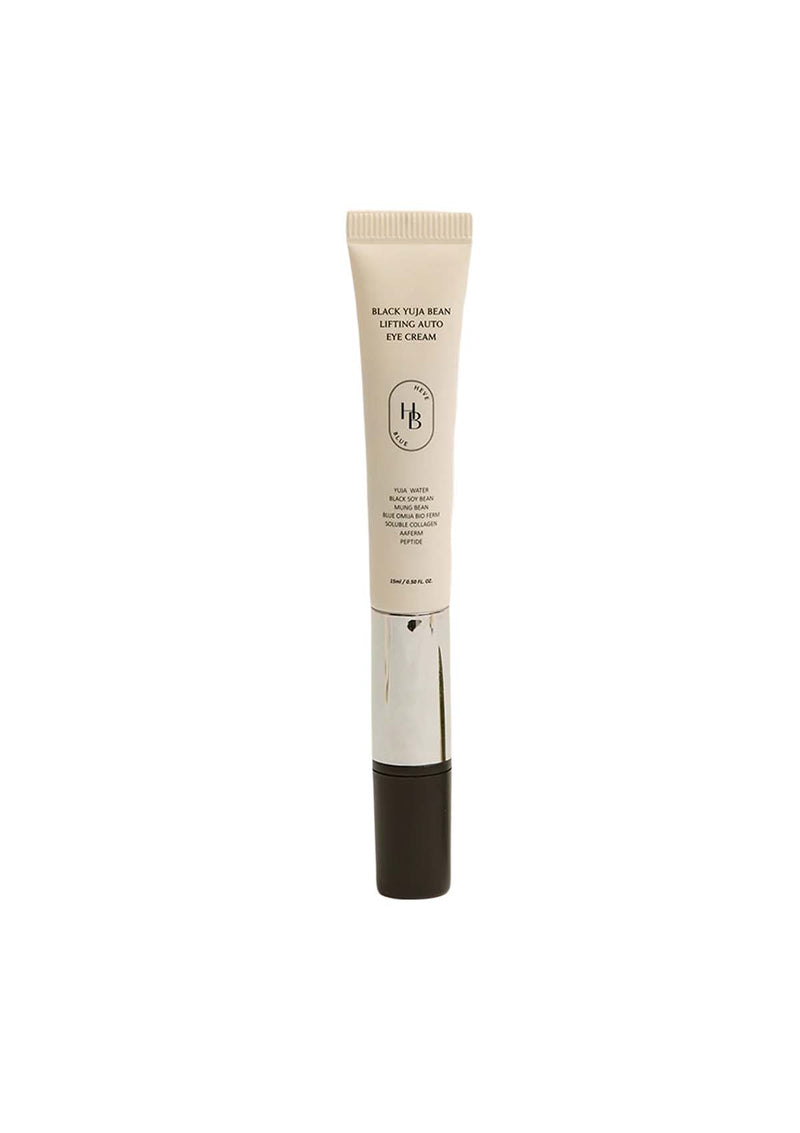 [HEVEBLUE] Black Yuja Bean Lifting Auto Eye Cream 15ml