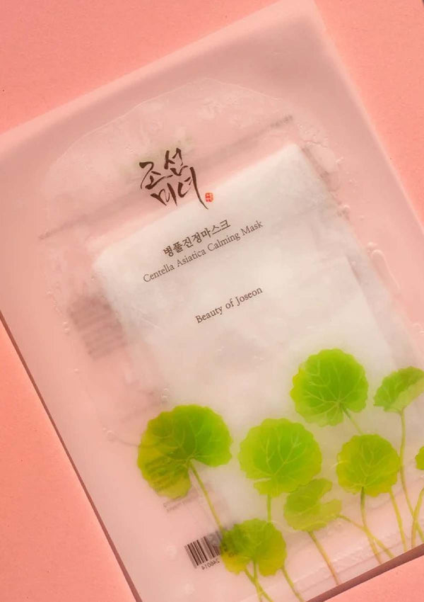 [BEAUTY OF JOSEON] Centella Asiatica Calming Mask (1 Box = 10 Sheets x 25ml)