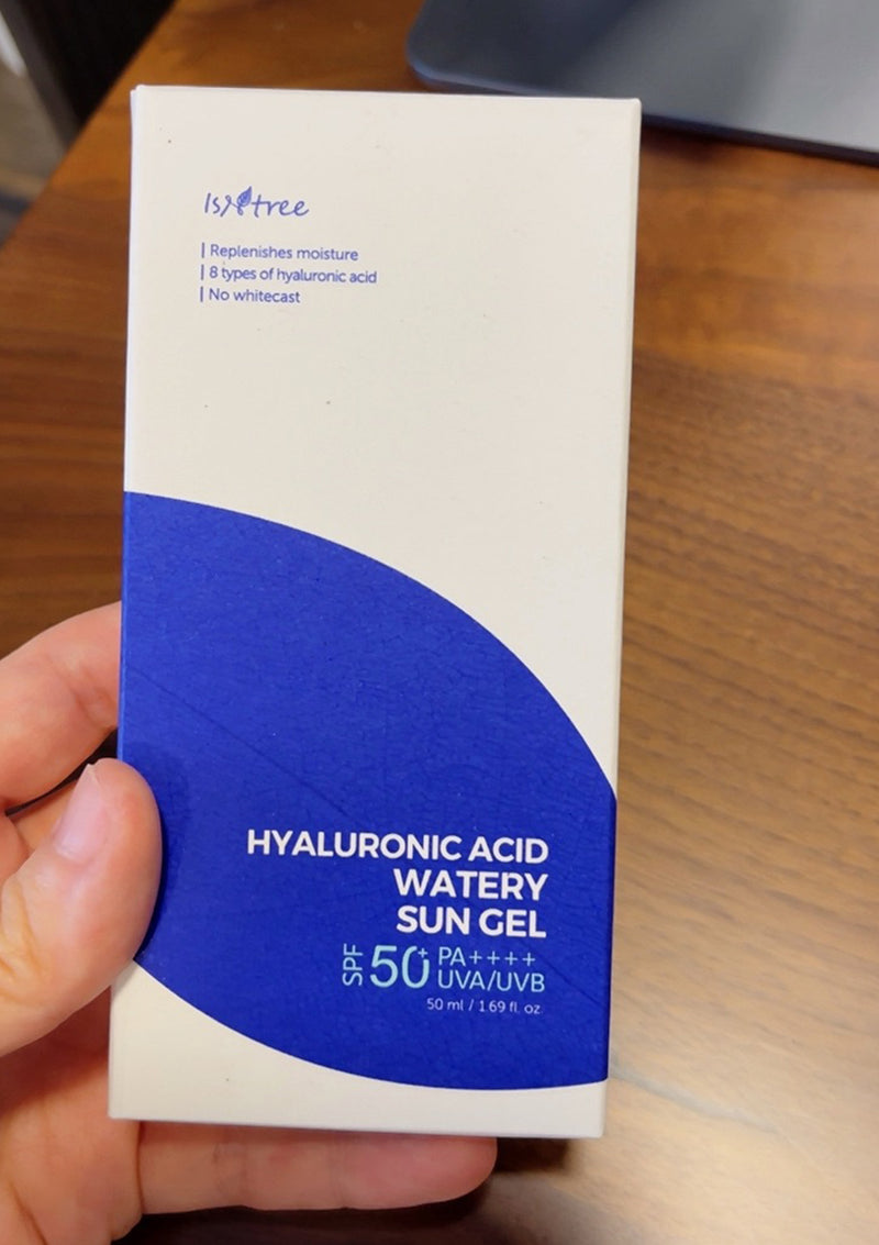 [ISNTREE] Hyaluronic Acid Watery Sun Gel SPF 50+ PA++++ 50ml | Airy Sun Stick SPF 50+ PA++++ 22g