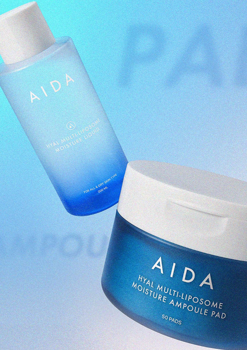 [AIDA] Hyal Multi-Liposome Moisture Ampoule Pad Kit