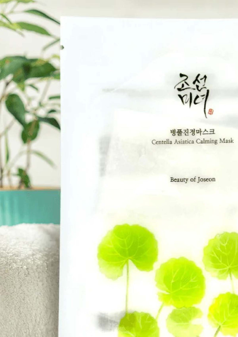 [BEAUTY OF JOSEON] Centella Asiatica Calming Mask (1 Box = 10 Sheets x 25ml)