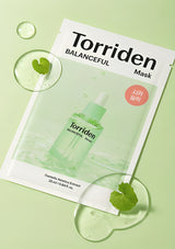 [TORRIDEN] Balanceful Cica Mask (1 Box = 25ml x 10 Sheets)