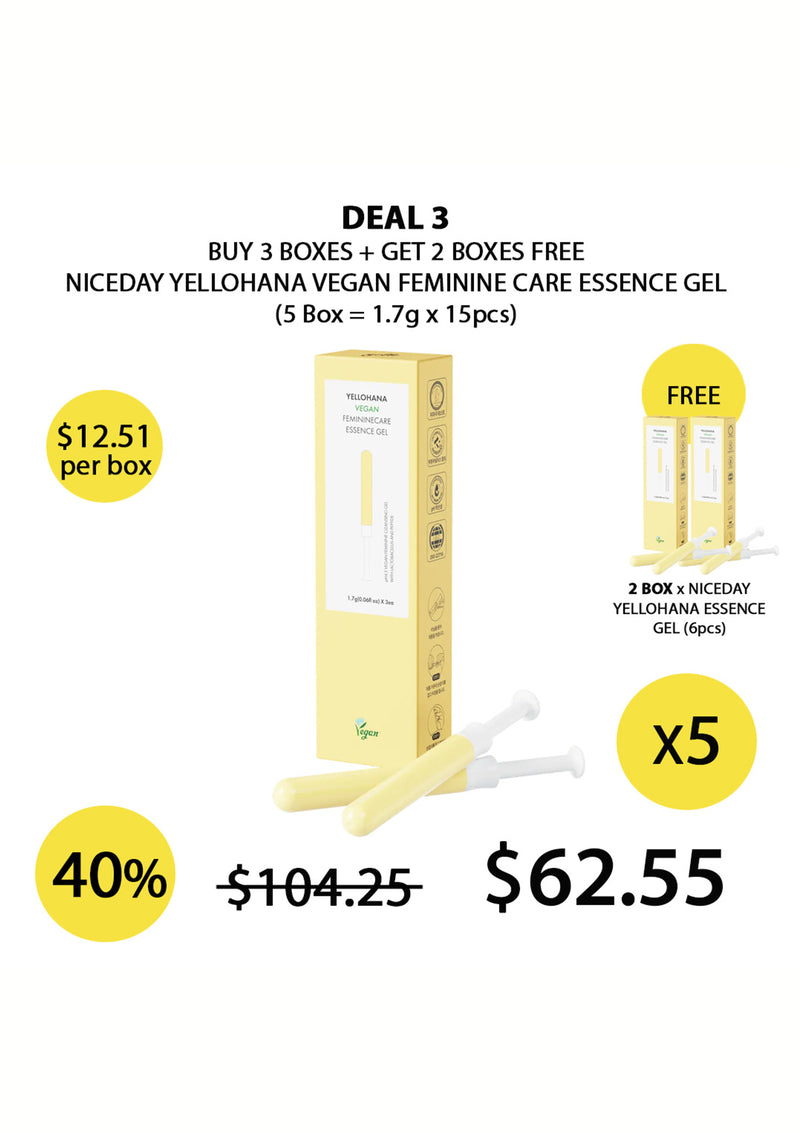 [NICEDAY] Yellohana Vegan Feminine Care Essence Gel