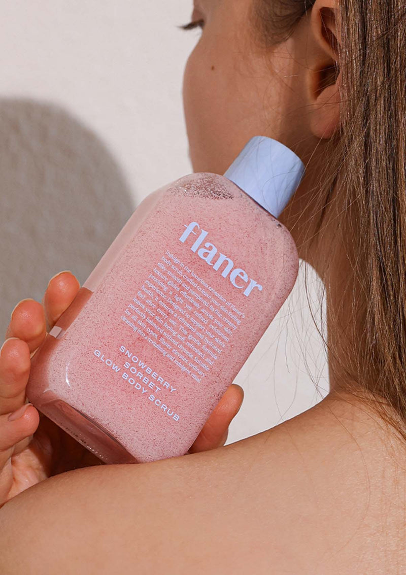 [FLANER] Snowberry Sorbet Glow Body Scrub 200g