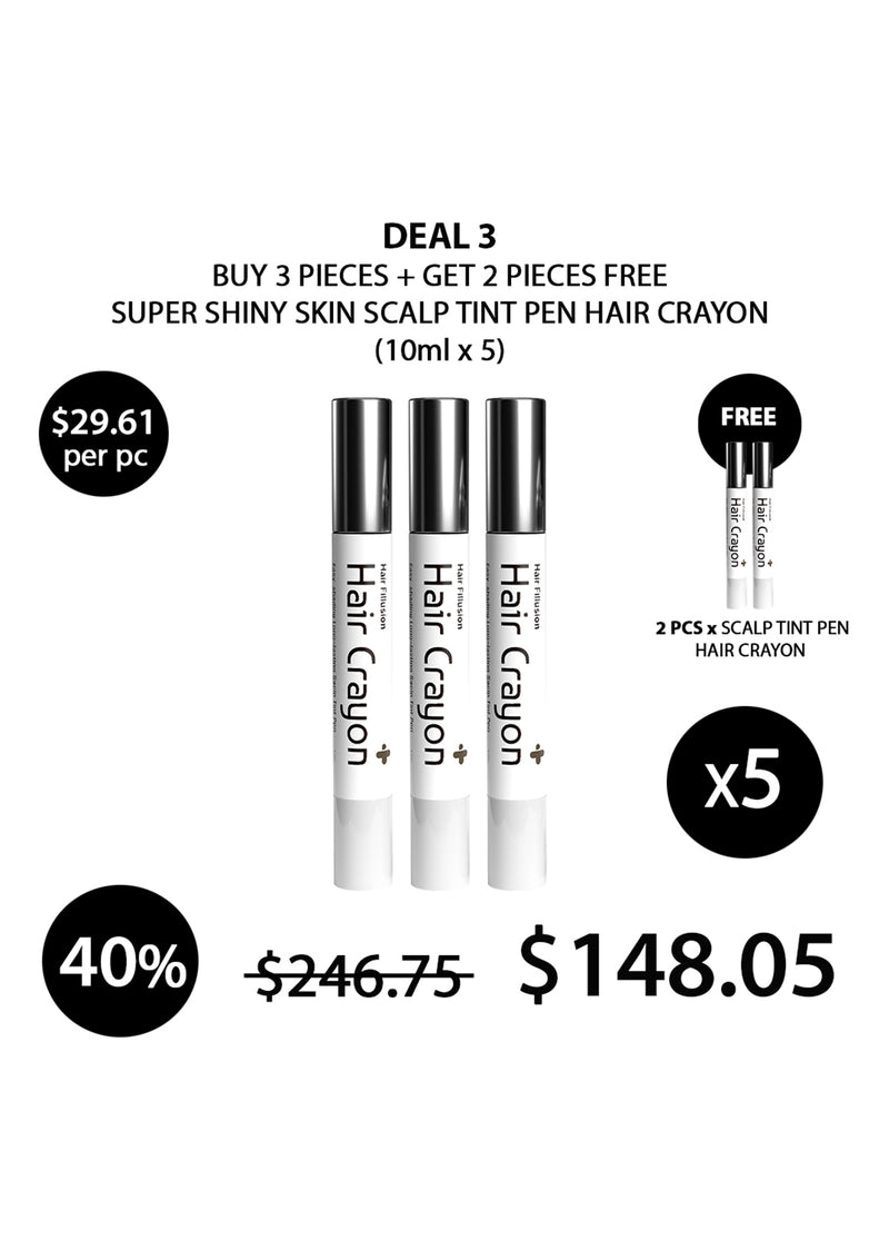 [SUPER SHINY SKIN] Scalp Tint Pen Hair Crayon 10ml