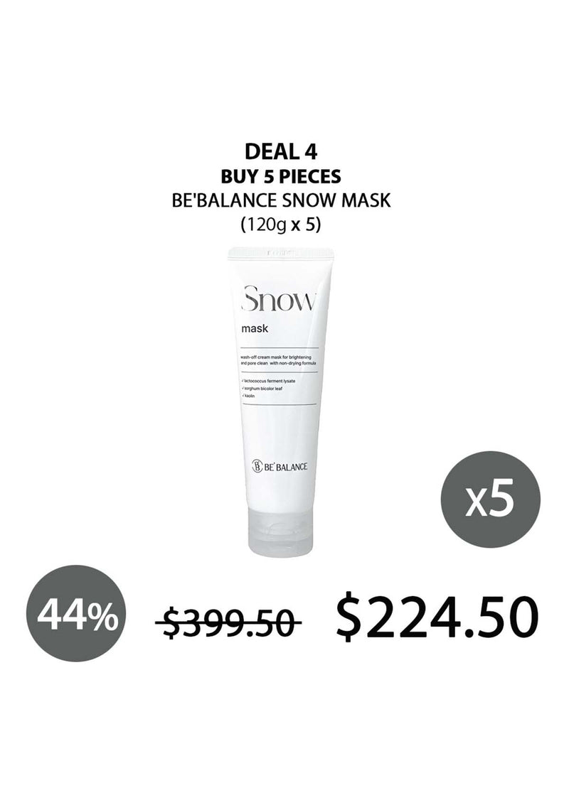 [BE'BALANCE] Snow Mask 120g