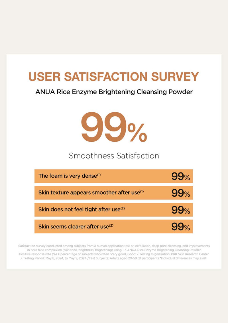 [ANUA] Rice Enzyme Brightening Cleansing Powder 40g