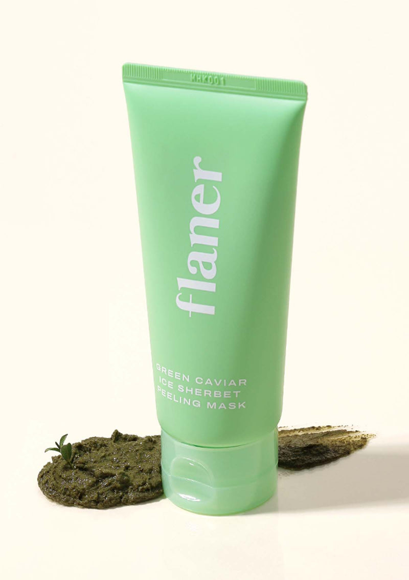 [FLANURE] Green Caviar Ice Sherbet Peeling Mask 100g