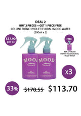 [COLLINS] All Purpose Fragrance French Violet Mood Water - Floral Scent 60ml | 200ml