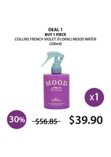 [COLLINS] All Purpose Fragrance French Violet Mood Water - Floral Scent 60ml | 200ml