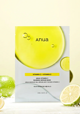 [ANUA] Vitamin C Blemish Serum Mask (1 Box = 25ml x 10 Sheets)