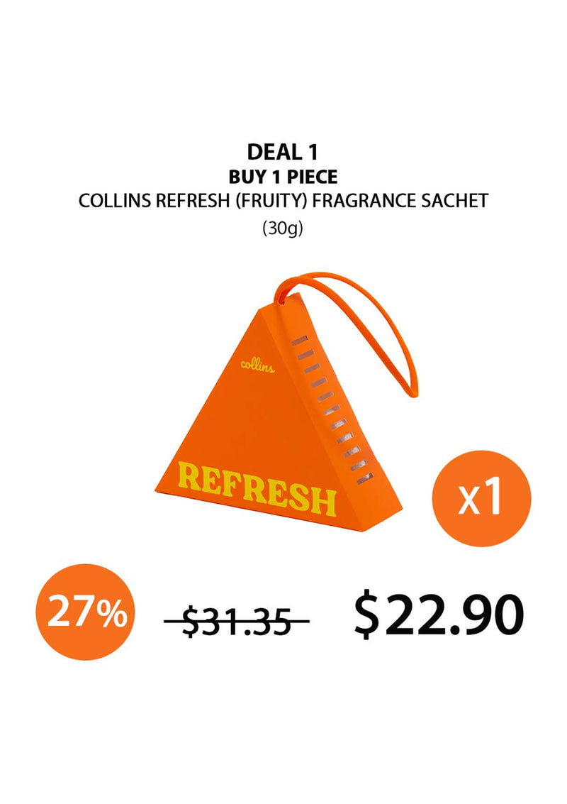 [COLLINS] REFRESH FRUITY Fragrance Sachet 30g