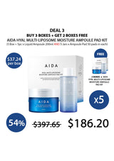 [AIDA] Hyal Multi-Liposome Moisture Ampoule Pad Kit