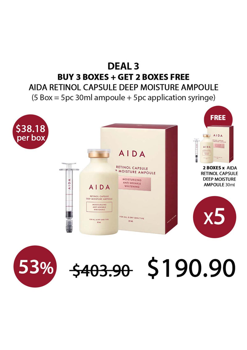 [AIDA] Retinol Capsule Deep Moisture Ampoule 30ml