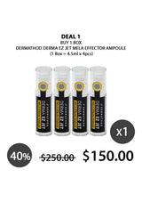 [DERMATHOD] Derma EZ Jet Mela Effector Ampoule (1 Box = 4.5ml X 4pcs)