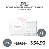 [DERMATHOD] Priming Peel Booster Pad (1 Box = 3ml X 30 Pads)