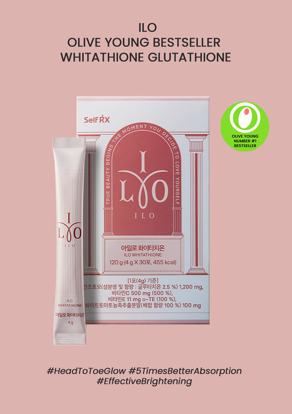 [ILO] Olive Young Bestseller Whitathione Glutathione (1 Box = 4g x 30 Sticks)