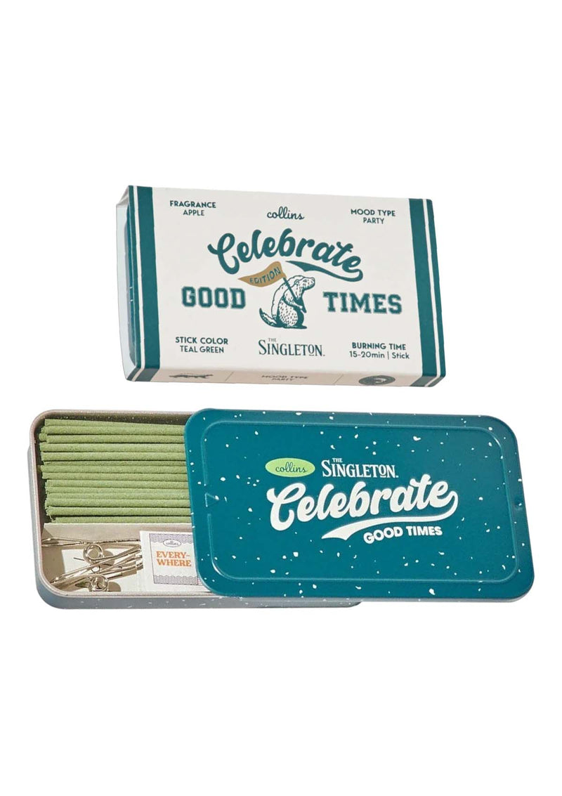 [COLLINS] Limited Good Times Edition Incense - Apple Scent (1 Box = 70 Sticks)