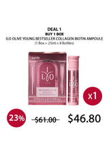 [ILO] Olive Young Bestseller Collagen Biotin Ampoule (1 Box = 25ml × 8 Bottles)