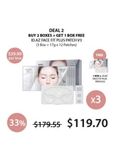 [ID.AZ] Face Fit Plus Patch V3 (1 Box = 17g x 4 Patches)