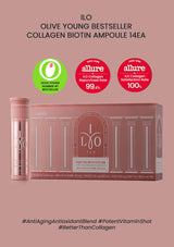 [ILO] Olive Young Bestseller Collagen Biotin Ampoule (1 Box = 25ml × 14 Bottles)