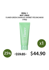 [FLANER] Green Caviar Ice Sherbet Peeling Mask 100g