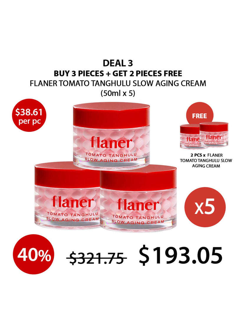 [FLANER] Tomato Tanghulu Slow Aging Cream 50ml