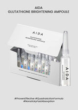 [AIDA] Glutathione Brightening Ampoule (1 Box = 2ml x 10 Ampoules)