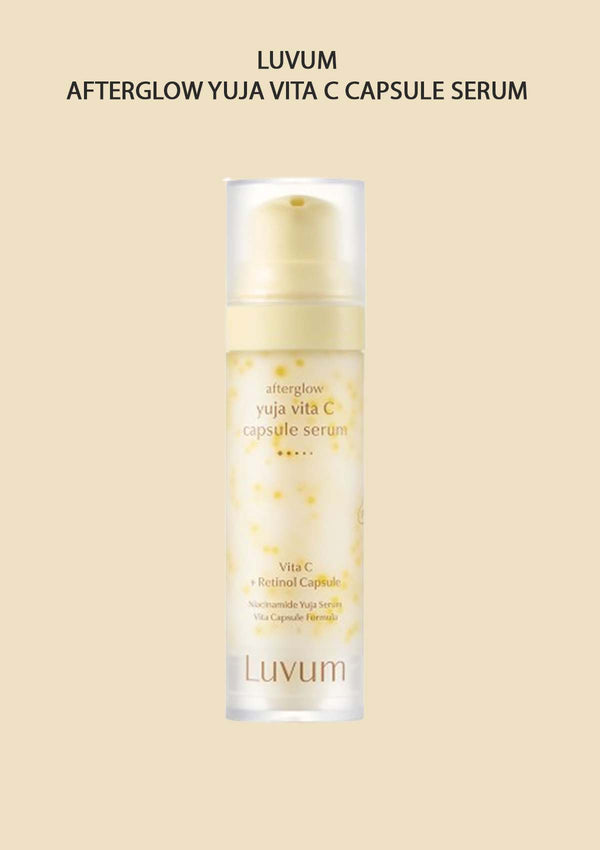 [LUVUM] Afterglow Yuja Vita C Capsule Serum 30ml