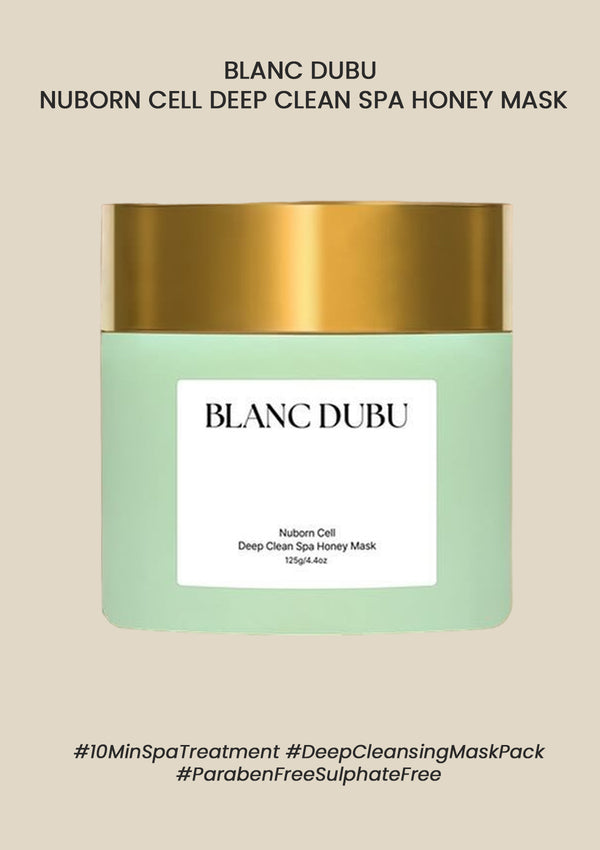 [BLANC DUBU] Nuborn Cell Deep Clean Spa Honey Mask 125g