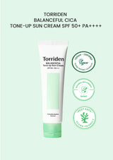 [TORRIDEN] Balanceful Cica Tone-up Sun Cream SPF 50+ PA++++ 60ml