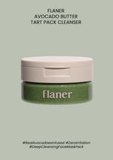 [FLANER] Avocado Butter Tart Pack Cleanser 120g