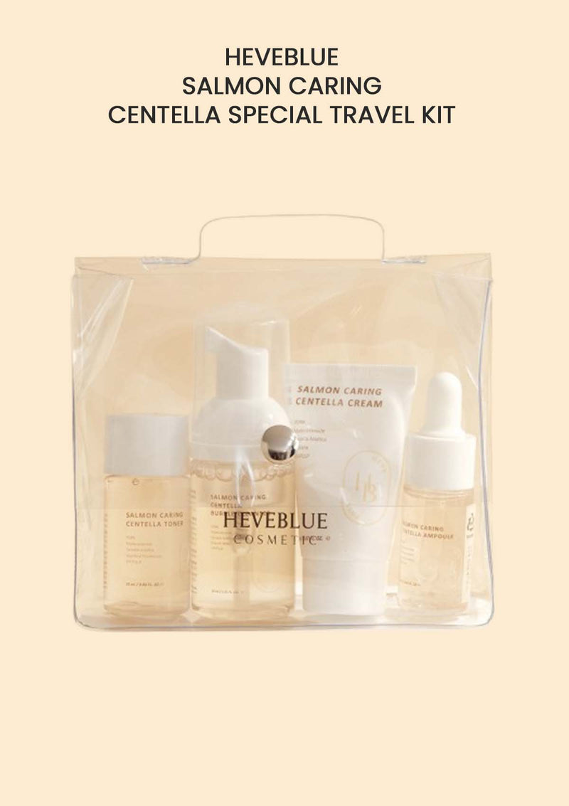 [HEVEBLUE] Salmon Caring Centella Special Travel Kit