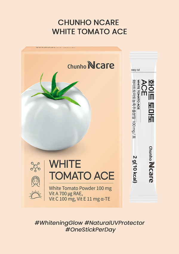 [CHUNHO NCARE] White Tomato ACE (1 Box = 2g X 30 Sticks)