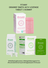 [FITANY] Granny Smith ACV Lozenge | Tablet | Gummy