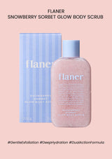 [FLANER] Snowberry Sorbet Glow Body Scrub 200g