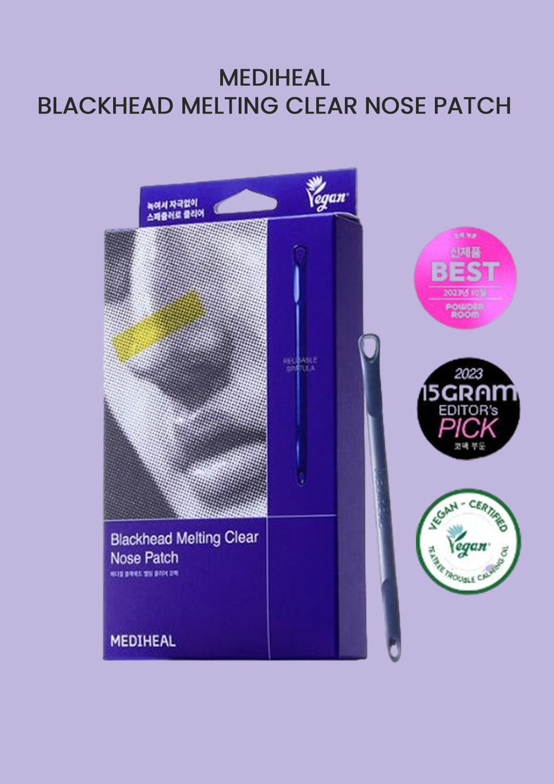 [MEDIHEAL] Blackhead Melting Clear Nose Patch