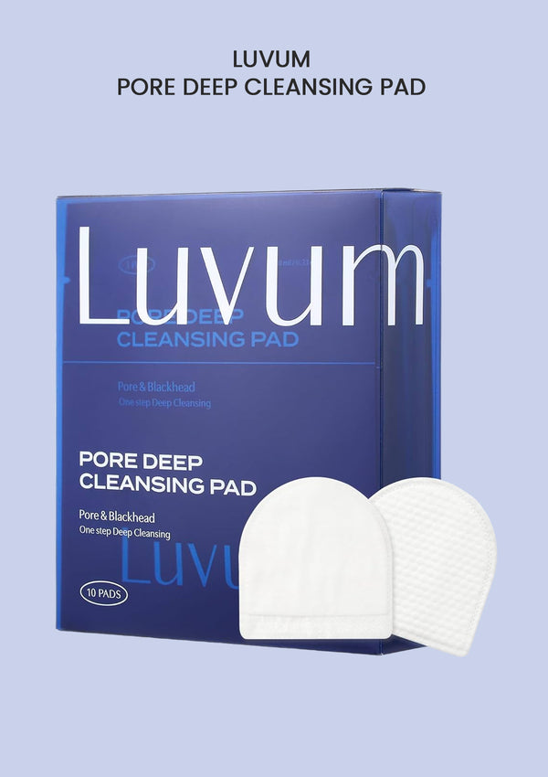 [LUVUM] Pore Deep Cleansing Pad (1 Box = 10ml x 10 Pads)