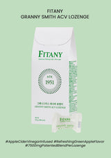 [FITANY] Granny Smith ACV Lozenge (1 Box = 4g x 30pcs)