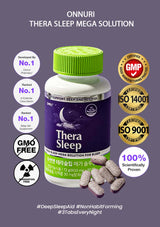 [ONNURI] Thera Sleep Mega Solution (1 Box = 800mg × 90 Tablets)