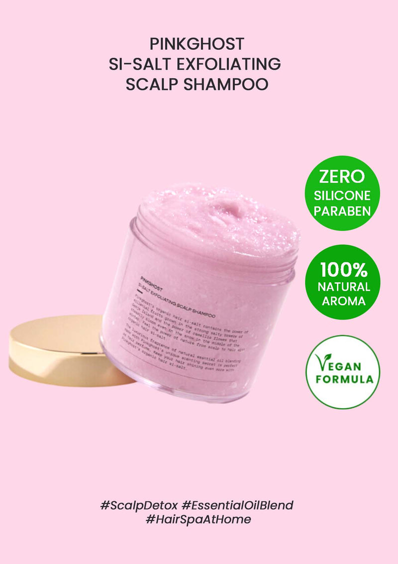 [PINKGHOST] Si-Salt Exfoliating Scalp Shampoo 270ml