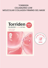 [TORRIDEN] Cellmazing Low Molecular Collagen Firming Gel Mask (1 Box = 45g x 4 Sheets)