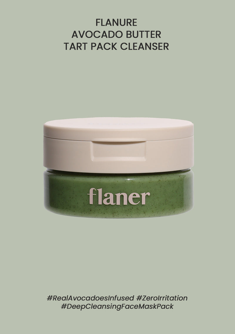 [FLANURE] Avocado Butter Tart Pack Cleanser 120g